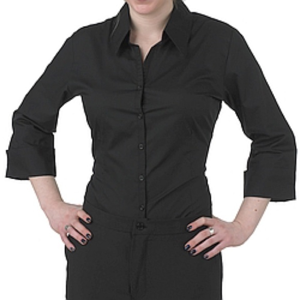 Henry Segal black dress shirt